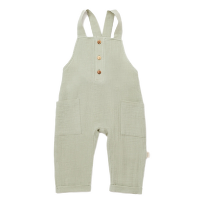 BOHO MUSLIN OVERALL with POCKETS